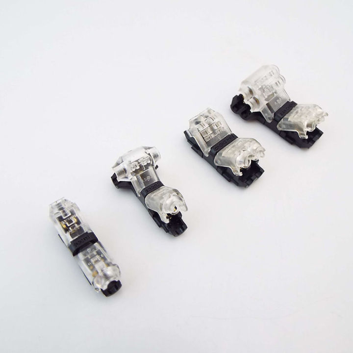 qkkqla-d1-t1-t2-h2-t-type-scotch-lock-quick-electric-wire-connectors-2-pin-cable-3-way-no-soldering-compact-crimp-terminal-block