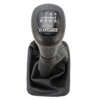 For Mercedes Benz W202 C (93-01) W208 CLK (97-03) W210 E (95-03) Car Styling 6 Speed Car Stick Gear Shift Knob With Leather Boot