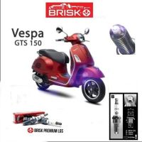 หัวเทียน BRISK PREMIUM ZS ไร้เขี้ยว แกนเงิน VESPA GTS 150 Spark Plug (SZ01ROA) รองรับเฉพาะน้ำมันเบนซิน 95 Made in EU