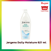 ล๊อตใหม่ ของแท้ Jergens Daily Moisture Hydrates &amp; Smoothes Dry Skin Moisturiser 621 ml (ไม่มีซีลมาจากโรงงาน)