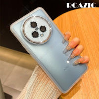 เคสโทรศัพท์โปร่งใส ROAZIC สำหรับ Honor Magic 5 5G/Honor Magic 5 Pro 5G ฝาหลังพร้อมปลอกอ่อนกันตกฟิล์มเลนส์