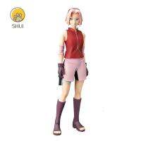 SHUI70300 Banpresto 26Cm PVC โมเดลตุ๊กตาของเล่นส่งของเล่นแอ็คชั่นตุ๊กตา Haruno Sakura