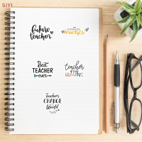 SIYI?Gift?Cheap? 50pcs teachers Day Graffiti สติ๊กเกอร์แล็ปท็อปกีต้าร์สเก็ตบอร์ด decals