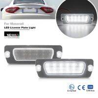 2x สำหรับ Maseraticoupe4200 4200 Gt Granturismo Grancabrio ไฟป้ายทะเบียน Led ป้าย Canbus ด้านหลังไฟจอดรถอัตโนมัติ