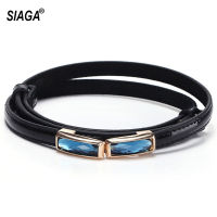 Ladies Genuine Leather Decorative Dresses Womens Belt Simple Hook Buckle Skirt Fashion Slim Belts for Women FCO181