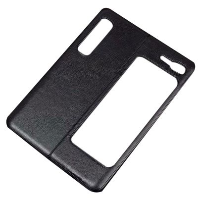 for Samsung Galaxy Fold 5G Case PU Leather Litchi Pattern Skin Hard Cover for Samsung Galaxy Fold 4G Phone Case