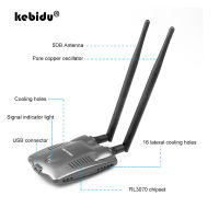 kebidu long rang USB 2.0 Wireless Network BT-N9100 free internet High Power 3000mW Dual Antenna Wifi Decoder for RTL8192FU