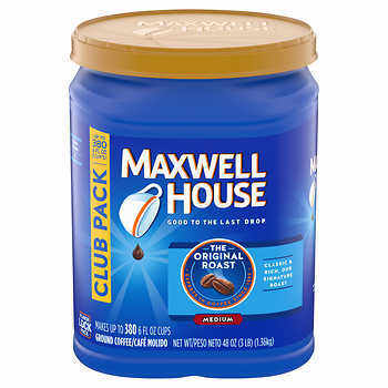 (Expiration Jan2024) Maxwell House Orginal Roast Coffee, Medium Roast ...