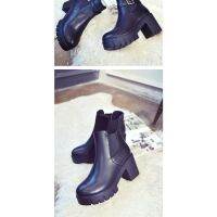 Womnes Fashion Buckle Ankle Boots