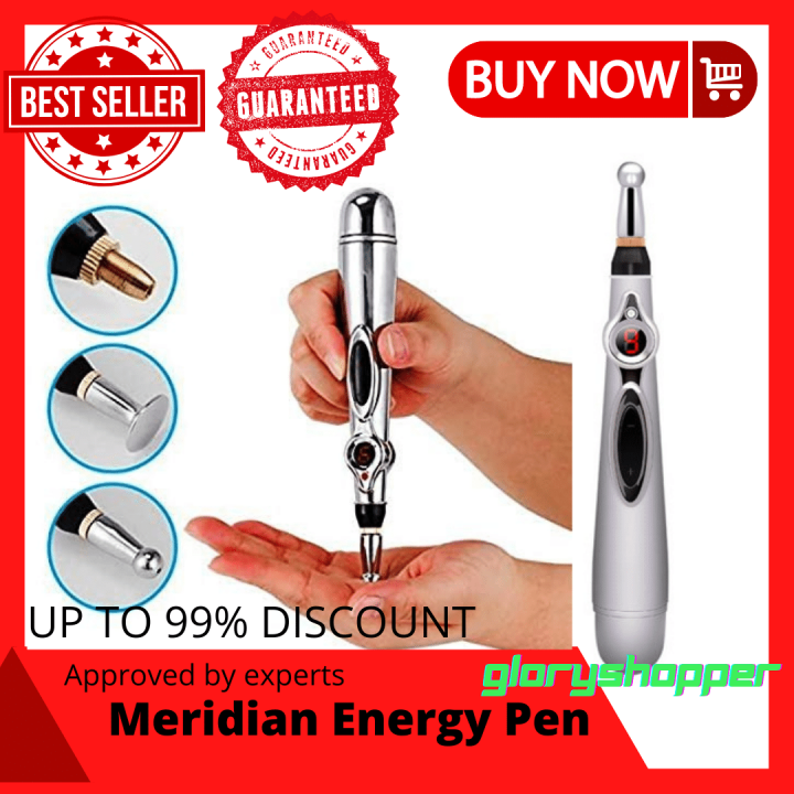 Net) Massage Pen Rechargeable Pulse Massager Electric Acupuncture Pen