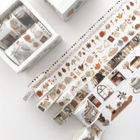 8 ชิ้น/แพ็คทุกวันสาว Lifel Washi เทปกาวเทป DIY Scrapbooking สติกเกอร์ป้ายกาว-fkldqyfiopgjf