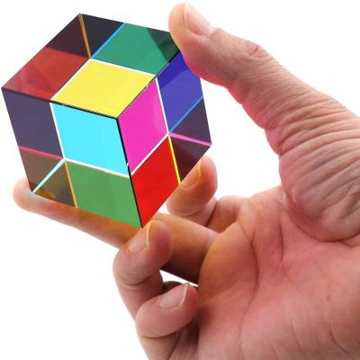 23New Kid Science Toy Prism Cube 40Mm Science Gadgets Learning Education Kids Toys Boy 7 To 10 Years Niños Inquietos Kinder Speelgoed