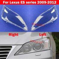 หัวโคมไฟอัตโนมัติเคสสำหรับเล็กซัสอีเอสซีรีส์ ES240 ES350 2009-2012ฝาครอบไฟหน้ารถเลนส์กระจกโคมไฟสว่าง