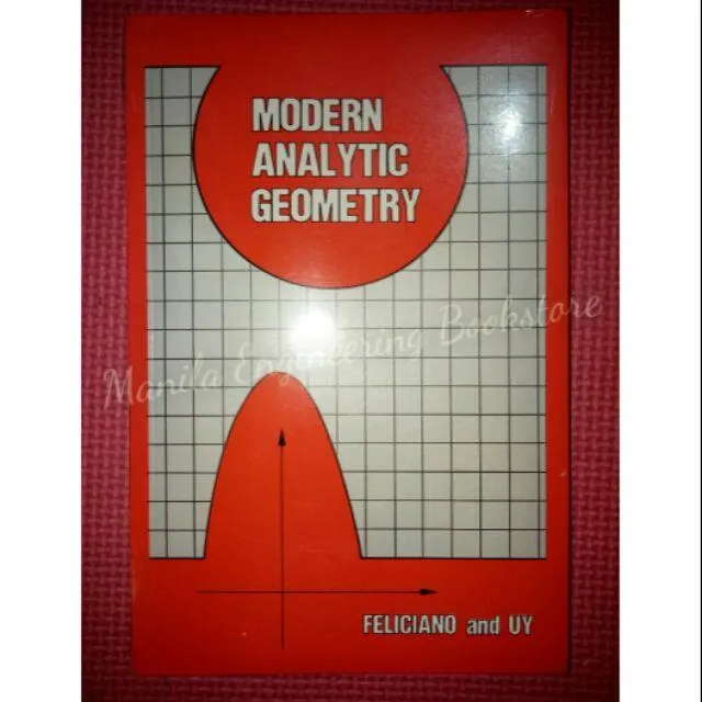 ORIGINAL MODERN ANALYTIC GEOMETRY by Feliciano Uy Lazada PH