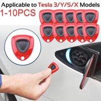 1-10pcs For Tesla Model Y 3 S X Charging Port Cover Remote Control Chip Charging Car Door Open RC Pile Button Direct Use Bulbs  LEDs  HIDs