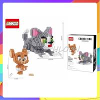 Tom &amp; Jerry - ทอม และ เจอร์รี่ จำนวน 953 ชิ้น [ Linkgo ] size XL - นาโนบล็อก ตัวต่อ Nanoblock No. 68307