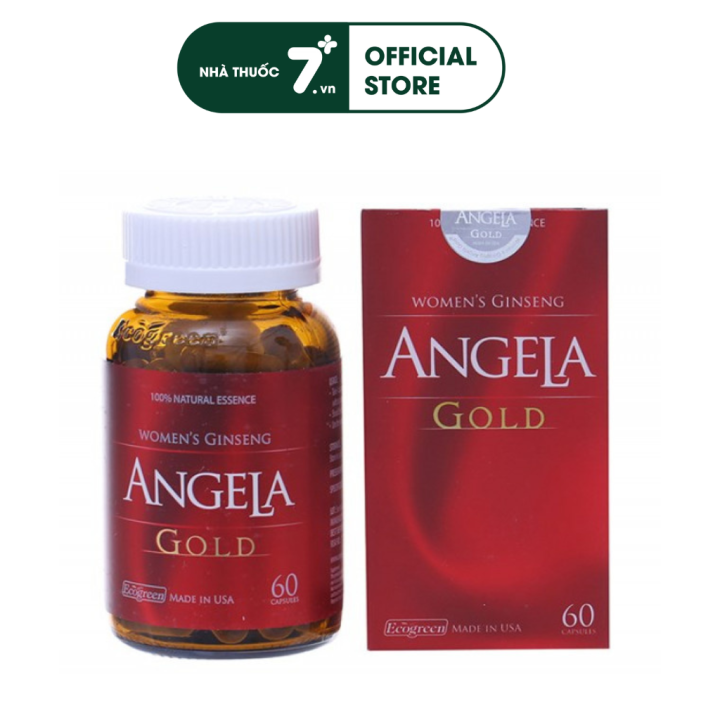 Viên uống đẹp da, tăng cường nội tiết tố nữ, Angela gold ECO Hộp ...