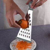 【CC】┇☼  Multifunctional 8 Inch 3 Sides Vegetables Grater Garlic Grinder Slicer Cutter Manual Food Processor Utensils