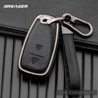 2 Button Car Key Case for Chevrolet Orlando Key Cover Onix Remote Protect Fob Shell Auto Accessories Full Inclusive Metal Alloy