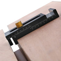 Woodworking Feeler Ruler Saw Seam Gauge Gaps Gauge Saw Slot Adjuster WoodWorking Tool for Grooving Cutting Table Saw Bevel Saw