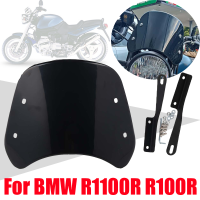 สำหรับ BMW R1100R R100R R1100 R100 R 1100 100 R 1100R อุปกรณ์เสริม R กระจกกระจก Wind Screen Deflector Cover Guard