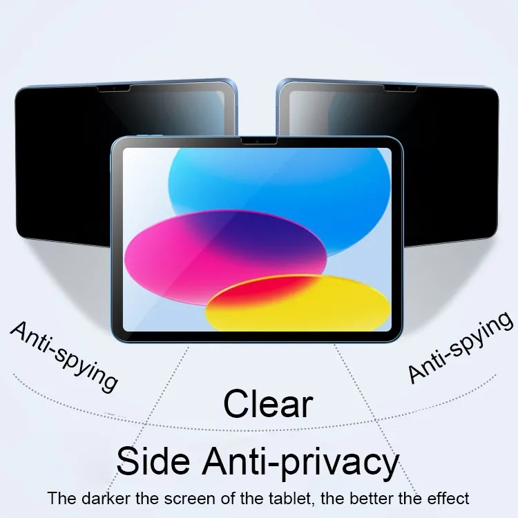 For Ipad 10th Gen 10.9 2022 Pro 11 12.9 Anti-spy Privacy Screen