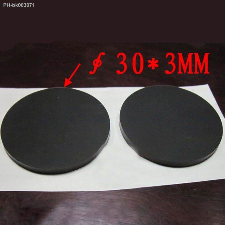 2490mm Antislip Black Self Adhesive Round Silicone Rubber Feet Pad