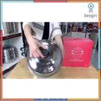 ชุดหม้อสแตนเลส อเนกประสงค์ หม้อนึ่ง Steamer pot Stainless Steel ต้ม ตุ๋น แข็งแรง ทนทาน sale กระหน่ำ