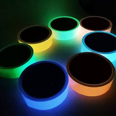 Luminous Fluorescent Night Self-adhesive Glow In The Dark Sticker Tape Safety Security stage home decoration warning tape Adhesives Tape