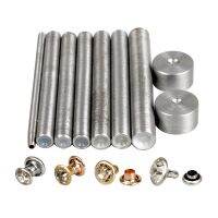 Leather Rhinestones Rivets Hand Die Tool Press Stud Setter Setting For DIY Leathercraft Bag Shoes Belt