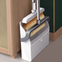 Dust Broom Dustpan Set Upright With Extendable Broomstick Household Cleaning Brush Windproof Foldable Magic Broom JBS20