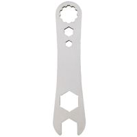 Replacement Accessories Repair Wrench Road Bike Bike Pro Pedal Wrench Repair Tool Stainless Steel for Shimano 10 Teeth Silver