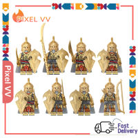 ลอร์ดออฟเดอะริงส์ Minifigures Noldo Warrior Golodh Building Blocks ของเล่นสำหรับเด็ก