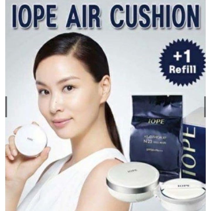 Korean IOPE Air Cushion SPF 50 /PA with Refill ( Made in Korea ) Lazada PH