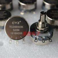 แบบดั้งเดิม/2022♚▩ CYZ RV24YN20S B503คุณภาพสูง Potentiometer TC24B503ตัวแปรความถี่ควบคุมความเร็วตัวต้านทานความแม่นยำวงกลมเดี่ยว