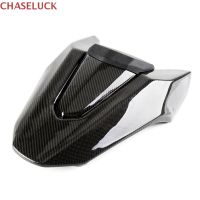 For HONDA CB650R CBR650R 2019 2020 Carbon Fiber Rear Seat Pillion Cover Cowl Fairing kit Passenger Back Motorcycle Accessories