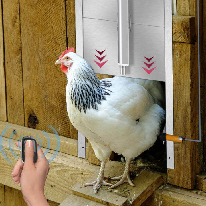 Automatic Chicken Door Coop Opener Kit, waterproof Outdoor Timer and