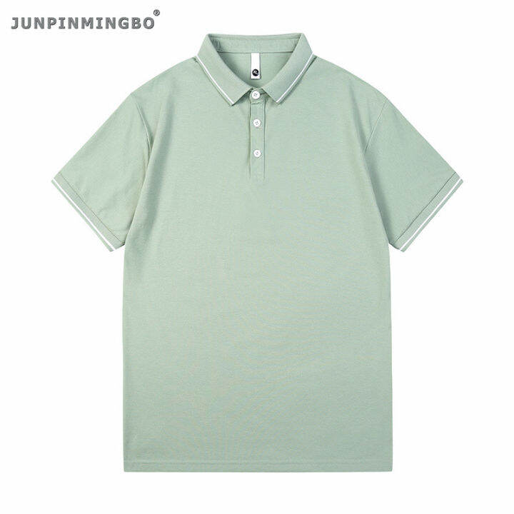 junpinmingbo-เสื้อลำลองทำงาน-m-3xl-สูง-ทางการธุรกิจเย็บเสื้อกีฬาแขนสั้นสบายสำหรับสวมใส่ทุกวันผู้ชายในฤดูร้อน