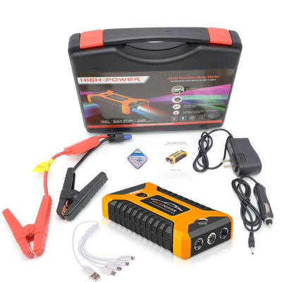 ธนาคารพลังงานรถยนต์ เครื่องจั๊มสตาร์ทฉุกเฉินรถ Jump Starter 99800mAh 12V รถ Jump Starter แบบพกพา USB Power Bank Battery Booster Clamp อุปกรณ์ เครื่องจั้มแบต