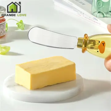 1pc Standing Butter Knife For Spreading Peanut Butter/jam/cheese