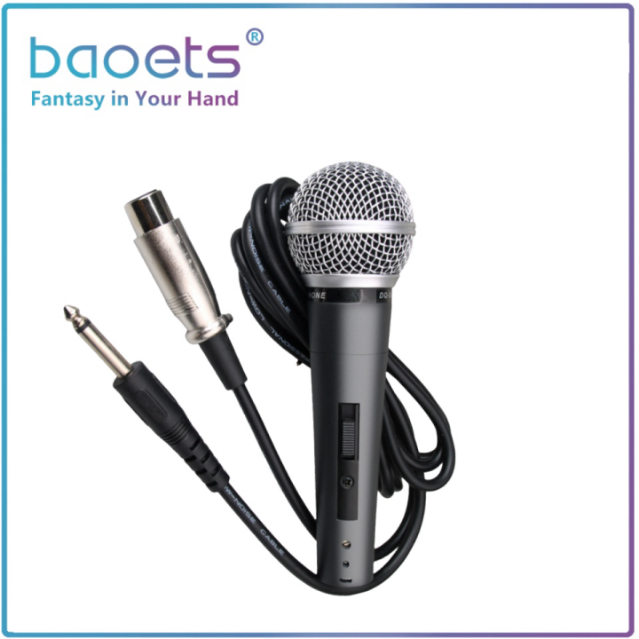 SM58 Dynamic Microphone for Home & Bar Singing Karaoke Set Wired