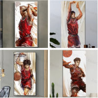 Slam Dunk Art Poster Basketball Sports Cartoon Anime Characters Canvas Painting Modern Wall Art Poster Home Decor Boys Room Gift