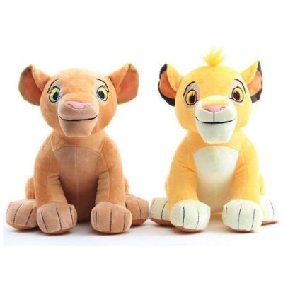 BUANARN ของเล่นเด็กของขวัญเด็ก Mufasa Plush ตุ๊กตาตุ๊กตาสัตว์30ซม. Lion King ตุ๊กตาของเล่น Simba Plush ของเล่น Young Simba ตุ๊กตา Lion Plush ของเล่น