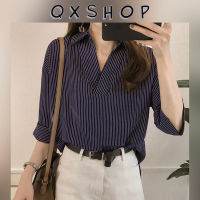 QXshop เสื้อยืดลายตาราง☄️คอปกสุดสวยสวยมากๆสวยสุดๆ?ลายตารางสุดเท่ห์ใส่สบายดีสวยเท่ห์ไม่ซ้ำใครมาตำได้เลย?