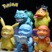 ตุ๊กตาโปเกมอน Gk Pikachu Bulbasão Gengar บริสุทธ์พ็อกเก็ตมอนสเตอร์แอคชั่นฟิกเกอร์การ์ตูนตลกของเล่นเด็กของขวัญของเล่นสำหรับเด็ก