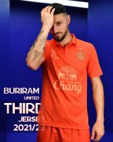 เสื้อแข่งบุรีรัมย์ยูไนเต็ด 2021/2022 ชุดสาม สีส้ม ของแท้จากสโมสร BURIRAM UNITED เสื้อ Third TPL