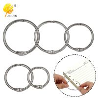 1PC 16-50mm Book Rings Metal Loose Leaf Keychain Ring Binder DIY Albums Loose-leaf Book Hoops Opening O Ring Locking Office Colanders Food Strainers