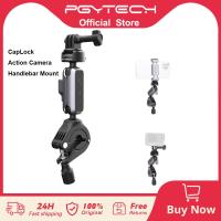 ☈ஐ PGYTECH CapLock Bike Motorcycle Handlebar Mount For DJI OSMO Action 4/3/2 Gopro Hero 12/11/10/9 Aluminum Alloy Riding Bracket