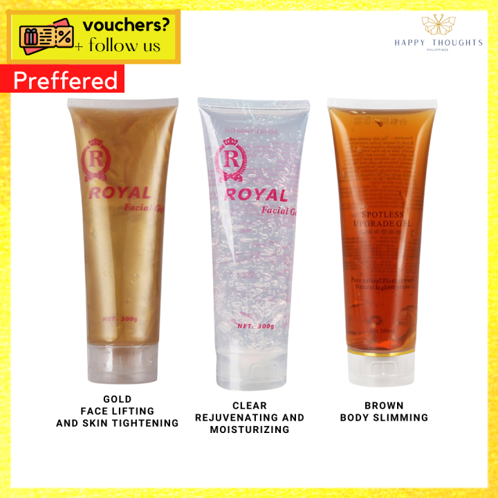 ROYAL RF GEL FACE AND BODY [100 Original] RF EMS IPL Facial Gel (GOLD