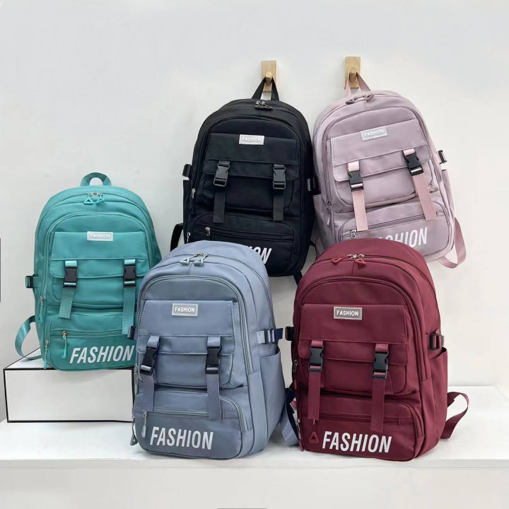 Casual Fashion Backpack School Bag And Travel Bag Unisex Female And